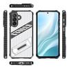 For Samsung Galaxy A55 5G Case Folding Kickstand PC+TPU Anti Drop Phone Cover