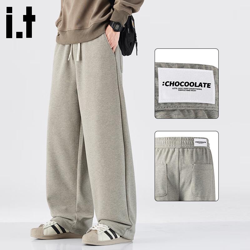 

CHOCOOLATEit Men s Winter Plush Straight Casual Trousers 38