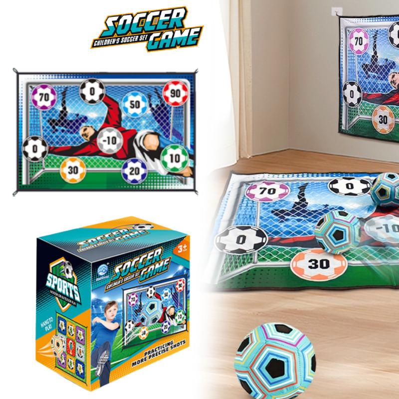 Ball Kid Soccer Game Mat Set Outdoor Indoor Mini Football Training Practice Toys