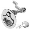 with Back Plate and Screw Boat Hatch Latches 316 Stainless Steel Boat Deck Hardware