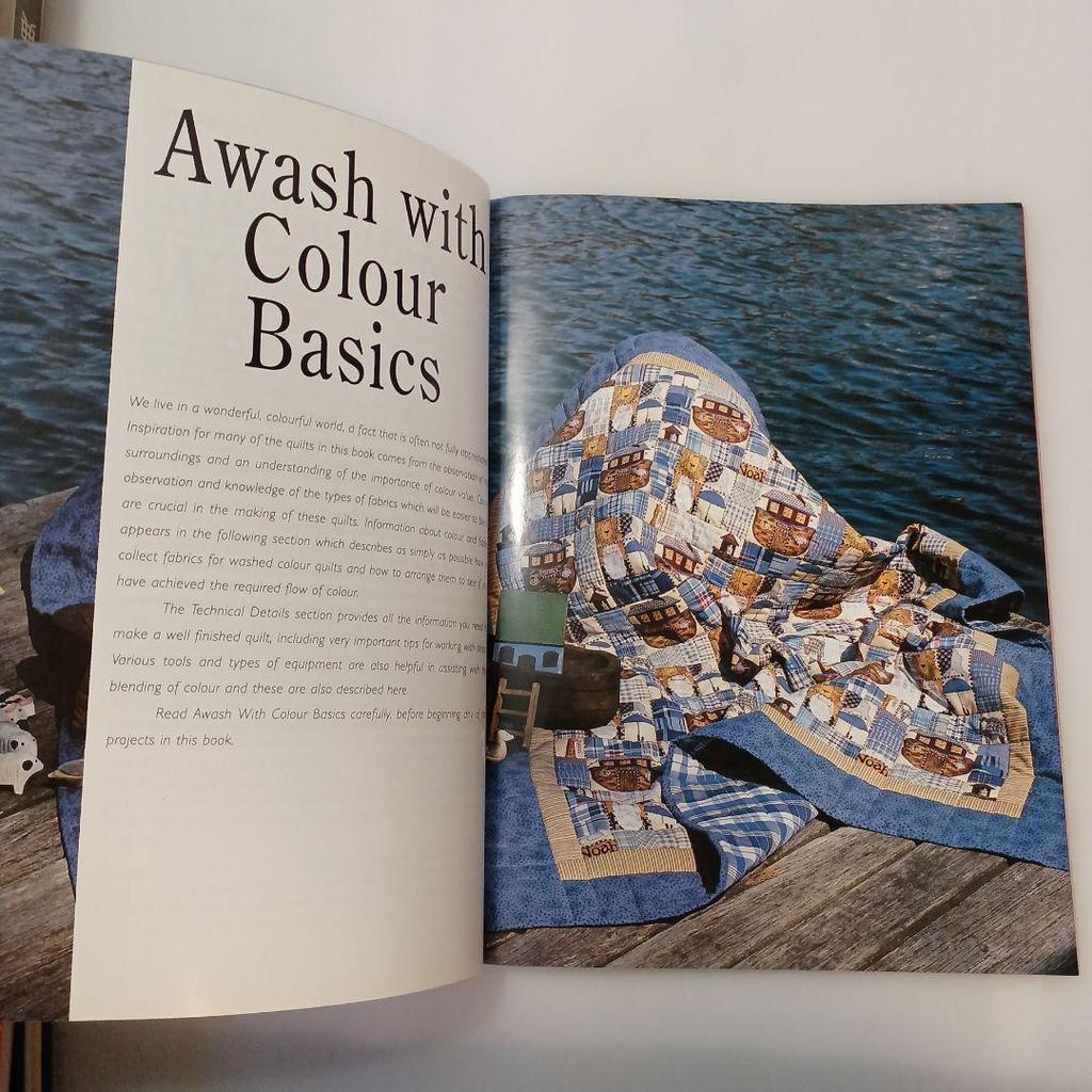 [USED] 597Awash With Colour (Colorful Quilting) Foreign Books