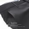Judger Herren Seidenmischung Gerade geschnittene Business Casual Hose