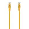 Aisens Network Cable RJ45 LSZH Cat.6A 500 MHZ UTP AWG24 - 3m - Halogen Free - 10 Gigabit/s - Yellow Color-A145-0569