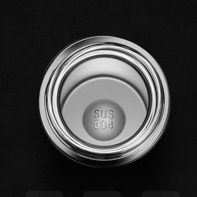 Potiskovací vakuová láhev Lucky Deer 304 z nerezové oceli Láhev na kávu a čaj na vodu 500 ml Domácí venkovní sportovní pohár na vodu