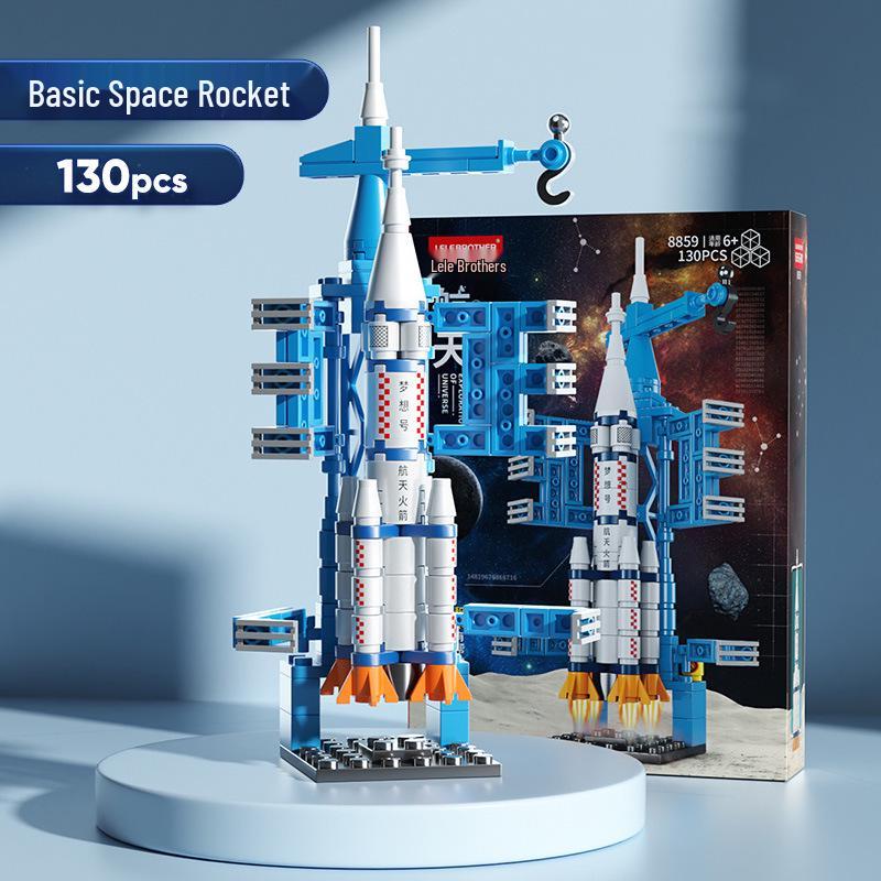 Lele Brothers Space Shuttle Rocket Building Blocks Model - Children's Gift