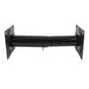 Boat Seat Base Pedestal 11.34 17.24in Adjustable Height Powder Coated Metal Black