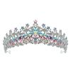 Luxury Zinc Zinc Alloy Princess Crown Shiny Bridal Headwear Trendy Girls Party Headbands  Themed Parties