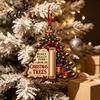 Christmas Tree Money Ornament Holder Ornament, Acrylic Stocking Cash Gift Hanging Decor Creative Holiday Idea for Tree, Festive Pendant with Surprise