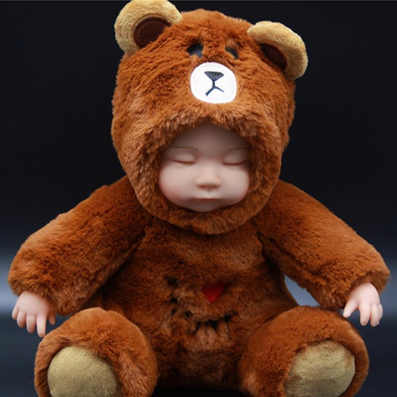 28cm Roztomilé Realistické Silikonové Panenky Miminka Novorozenci Batolata Panenka Skutečná Reborn Panenka Dětská Hračka Dárky