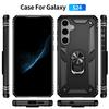 For Samsung Galaxy S24 Case Drop-resistant PC+TPU Kickstand Phone Protector