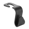 Multi Purpose Car Int ior Seat Back Hook    Vehicle Headrest Rear Rack Bag Hold (Black 4Pcs)