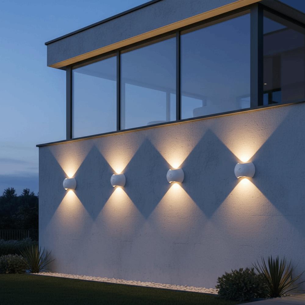 No Drill LED Motion Sensor Wall Light Rechargeable Waterproof Infrared Sensor Wall Lamp Magnetic Auto On/Off