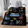Coperta con stampa di frutti B-blox Coperta da picnic Coperte calde Coperta da esterno Coperte per letti domestici Regalo di compleanno