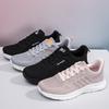 Women's sneakers latest knitted upper EV midsole lightweight breathable lace-up running shoes