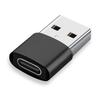 4Pcs USB Type C Female to USB A Male Adapter Aluminium Alloy Portable USB A Male Converter