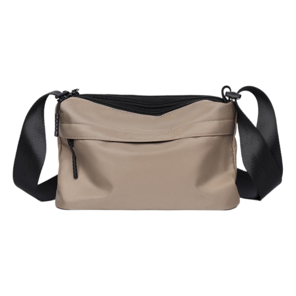 

Мужская сумка кроссбоди большой вместимости Водонепроницаемая сумка-мессенджер Студенческая сумка через плечо Велоспорт хаки