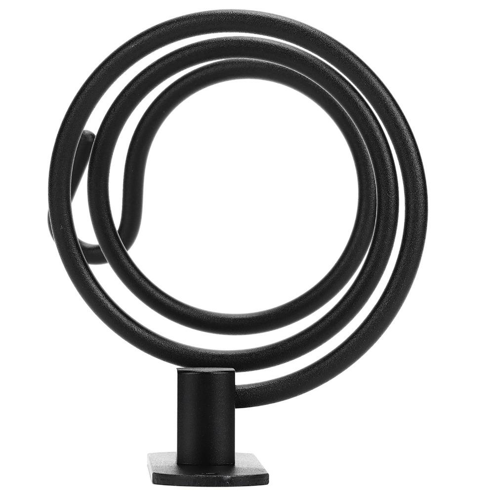 Spiral Design Blower Hanging Rack Aluminum Hairdryer Hanging Rack  Hair Care Tool
