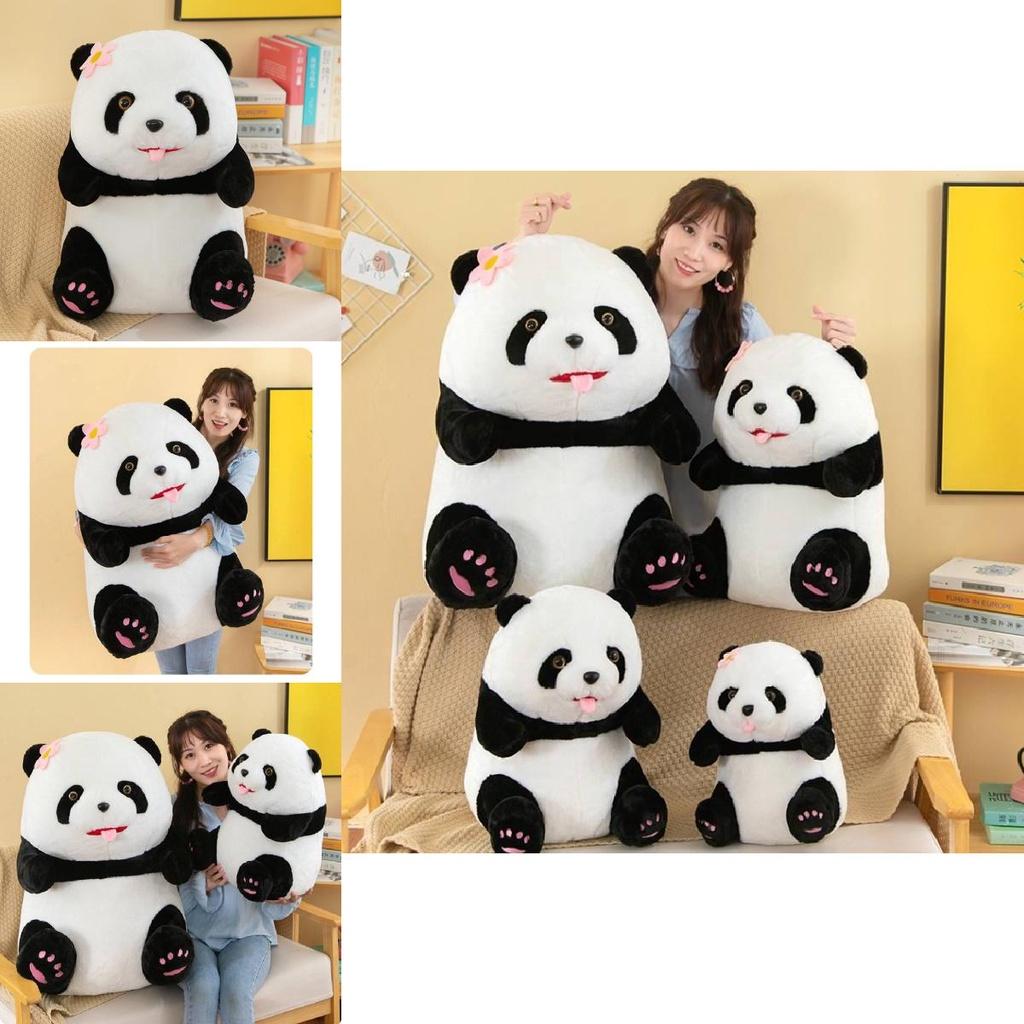 Cute Panda Plush Toy New Arrival Perfect Gift For Girls Soft And Cuddly 25cm Height