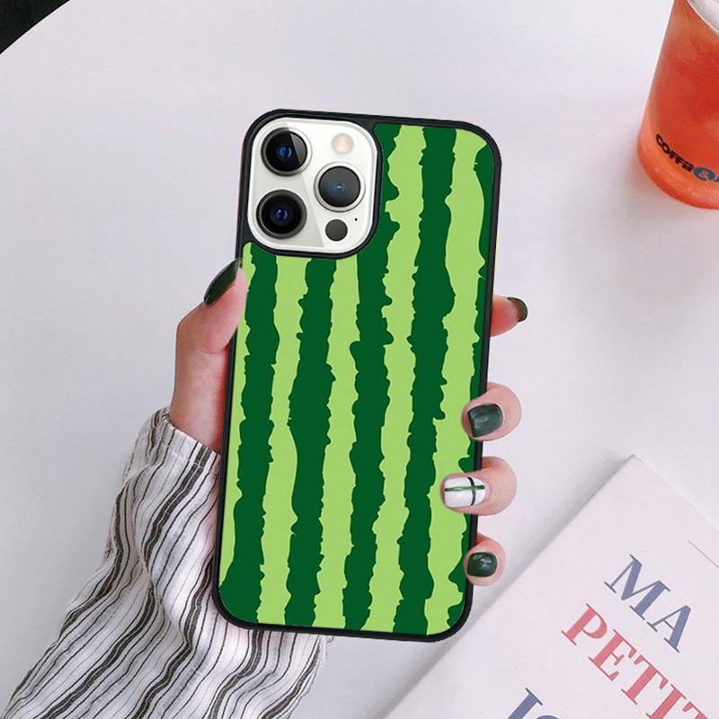 Cute Summer Fruit Watermelon Phone Case For iPhone 17 Air 14 13 12 16Pro Max 15  Plus Max Cover Shell coque