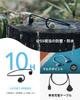 nwm Warranty Wireless Neckband nwm GO MBN002 Bluetooth Up to 10 Hours of Dustproof and Waterproof Compact and Available in 3 Fog Black (noom)