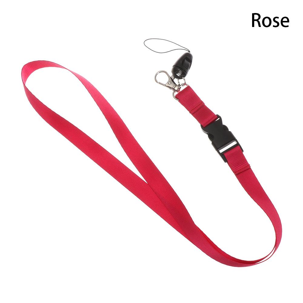 1PC New Printed Fabric Lanyard badge ID Card Holder Neck Strap Clip Mobile Phone Neck Straps Office School Supplies