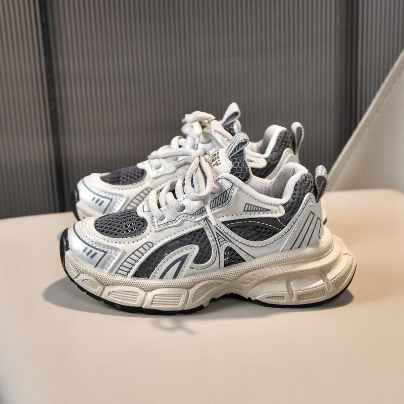 2026Spring New Model Girls' Mesh Dad Shoes, Children's Casual Shoes, Breathable Shoes, Boys' and Girls' Sports Shoes for Summer