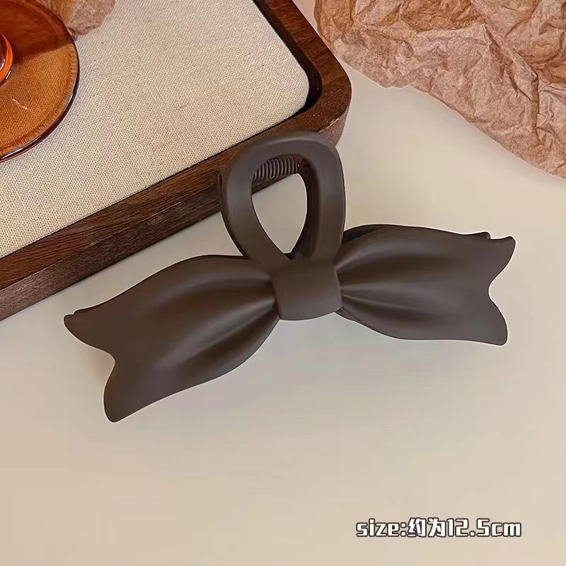 

Новые большие крабики для волос с бантами для женщин, матовые модные заколки-крабы, корейские заколки для волос, праздничные украшения, аксессуары для волос