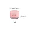 1Pcs 3G/5G Portable Powder Box Empty Loose Powder Container With Sieve Mirror Cosmetic Sifter Loose Jar Travel Makeup Container