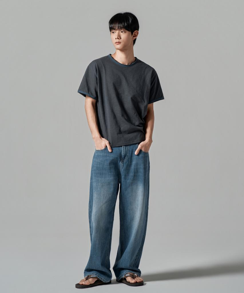 WAAR M280 Linen-Like Denim Pants (3 Colors)