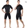3mm Shorty Neoprenanzug Schnorcheln Surfen Schwimmen Herren Damen Erwachsene Unisex Sommer Winter Frühling Herbst