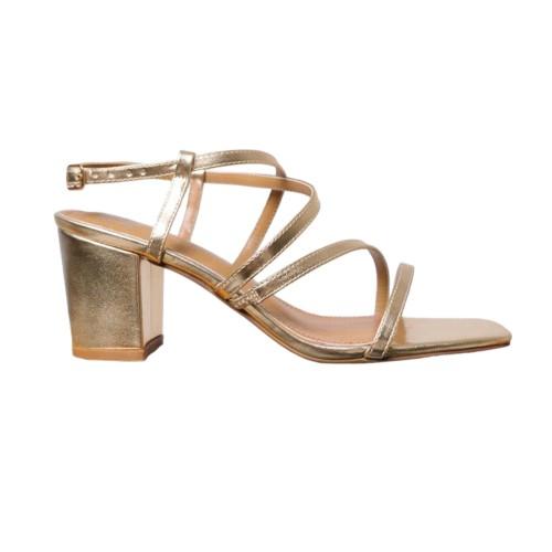 Where's That From Womens/Ladies Sidra Crossover Strap Mid High Block Sandals 8 UK or