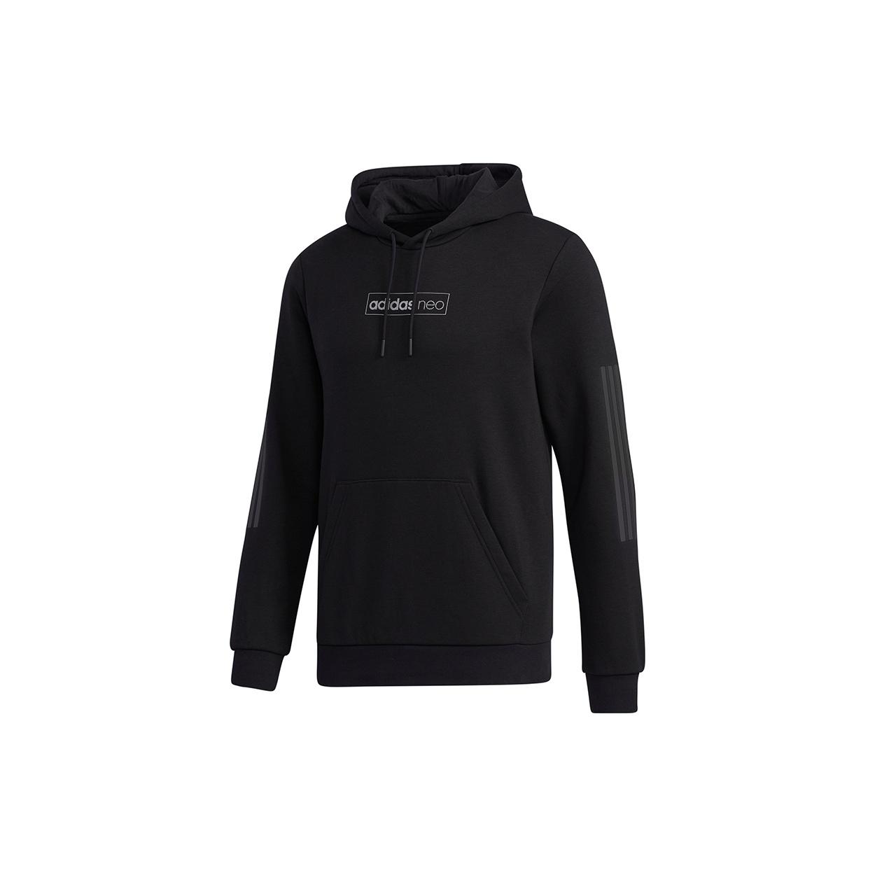 Men s adidas neo Fav Dec Hd Casual Sports Pullover Black GK8771 M