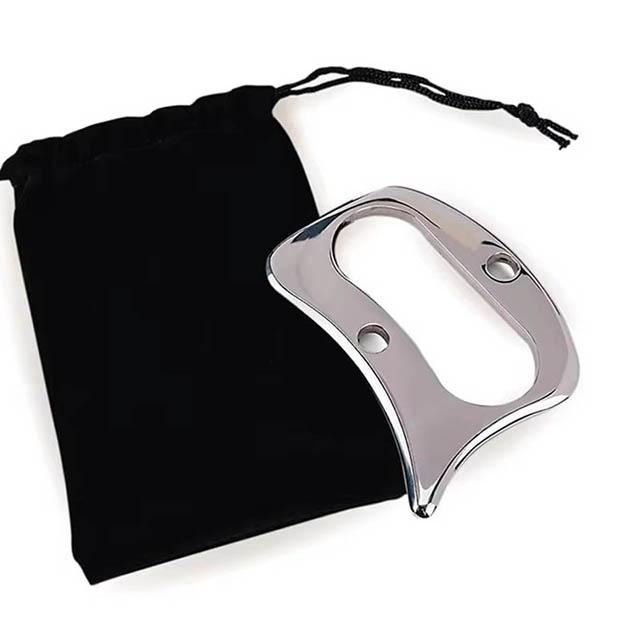 

Portable Stainless Steel Gua Sha Scraping Massage Tool Manual Massage Scraping Board For Body Back Leg Arm Relaxation
