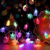 Muslim Star Moon String Lights LED Battery Powered ABS Festival Party Middle Eastern Cultural Decor Home Decor Event Materi J6G4