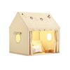 Indoor Play Tent with Br Flags Star Lights Sy Setup Spacious Toddler Tent for Home Bedroom Decor