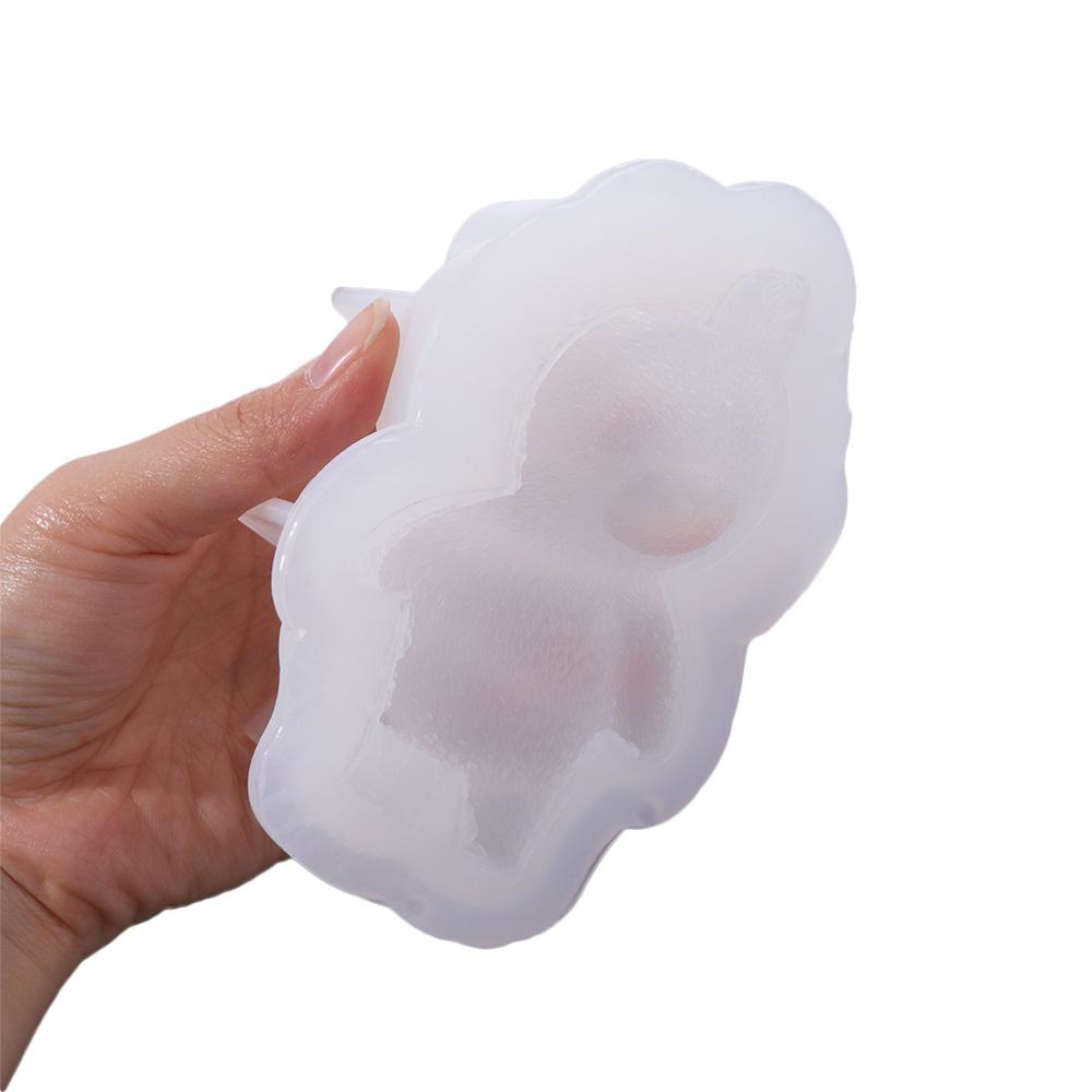 Food Grade Sleeping Bear Mold Cake Mold Candle Mould Dessert Tool Pudding Mold  DIY