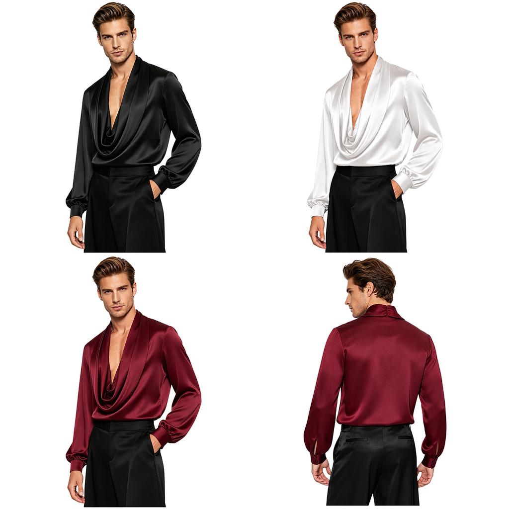 Herren Latin Standard Tanzhemd