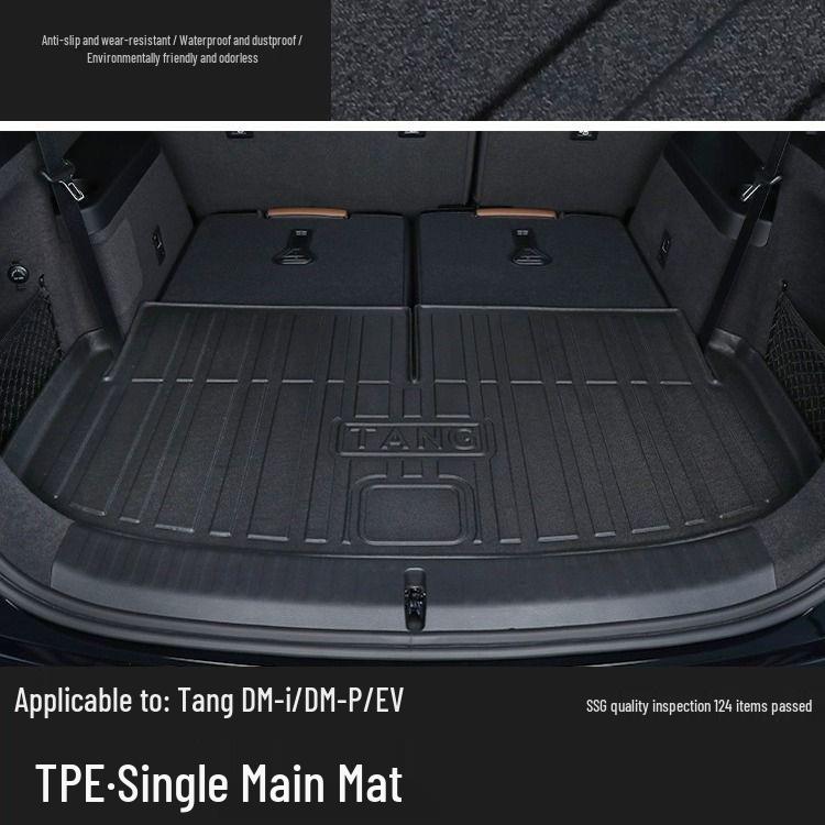 Коврик в багажник BYD Tang: Тип Surround для версии DMI/DMP/EV TPE 23 Tang dmi Prestige