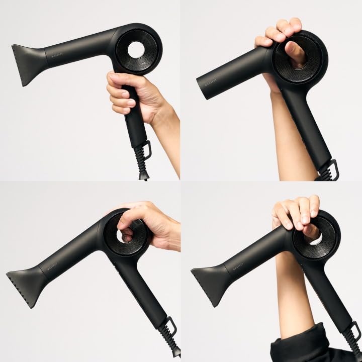 [Official Store Exclusive Original Mirror Included] HOLISTIC Cures Magnetic Hair Pro Dryer Zero Black Plus HCD-G07CB