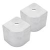 2PCS Pontoon Boat Aluminum Corner   for 90 Degrees  Rounded Corner 3-3Celsius4in To 3-13Celsius16in Height 3-1Celsius4in To 3-5Celsius16in Top Width