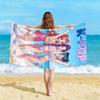 Chibi K-Pop Summer Idol Aesthetic Beach Towel Ultra Absorbent Cool Room Stuff Bath Towel Gym Swimming Outdoor Pink Room Decor