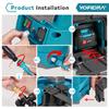 Yofidra Spruzzatore Elettrico 20L Alta Capacità Zaino Spruzzatore per Prato e Giardino Strumenti Elettrici Per Batteria Makita 21V Pin