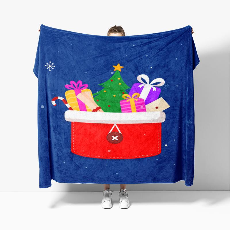 Wohndekoration Plüsch Überwurf Sofadecke Tagesdecke Bett flauschig weiche Decken Dekor Plaid Modern Halloween Frohe Weihnachten Winter