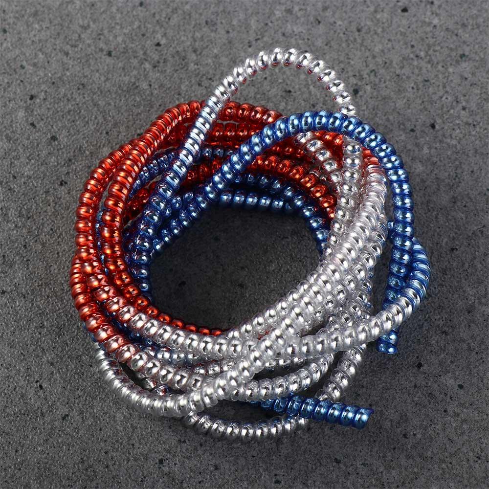 Gradient Color Charging Data Line Cable Winder Organizer Cable Protection Wrap USB Cable Protector