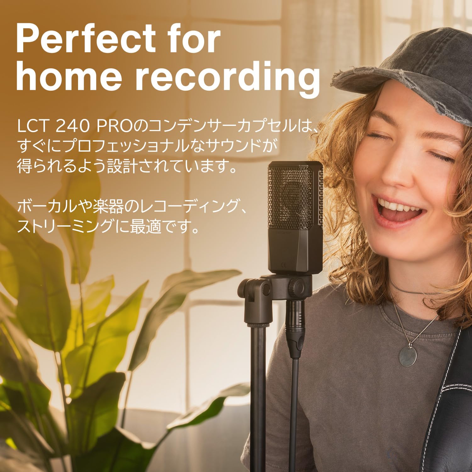 thumbnail image 2 of LCT 240 PRO Condenser Microphone - Cardioid Studio Mic For Vocals & Podcast 2 of 13