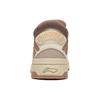 Li Ning We Wu Non-Slip Shock Absorbing Mid-Top Skate Shoes Women Skate Shoes Beige Brown AGCT224-2