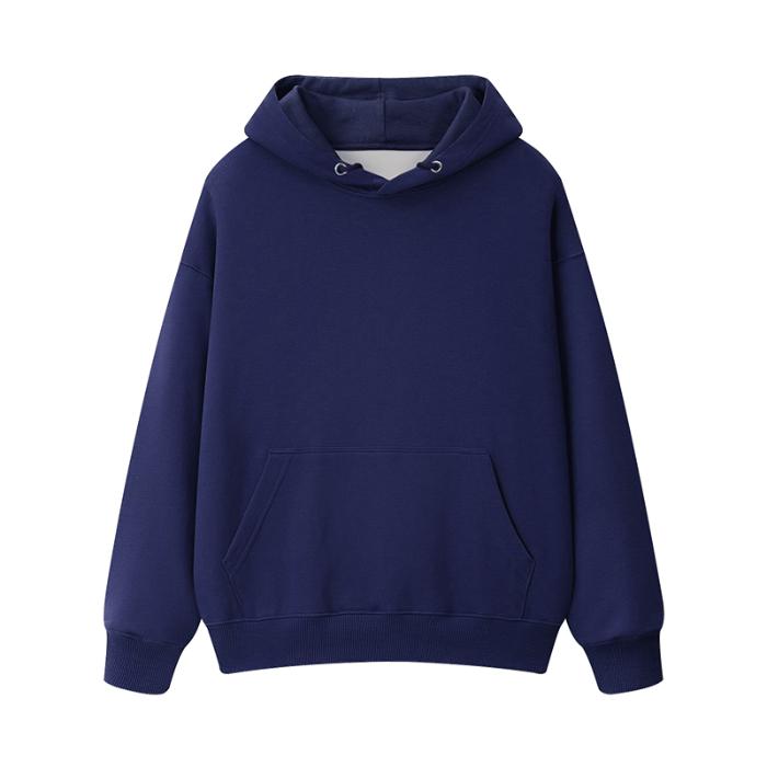 autumn Large size 330g Cotton thin Hooded Sweater Men's casual oversized Pullovers Hoodie Women Sweatshirt male solid all-match streetwear UNISEX