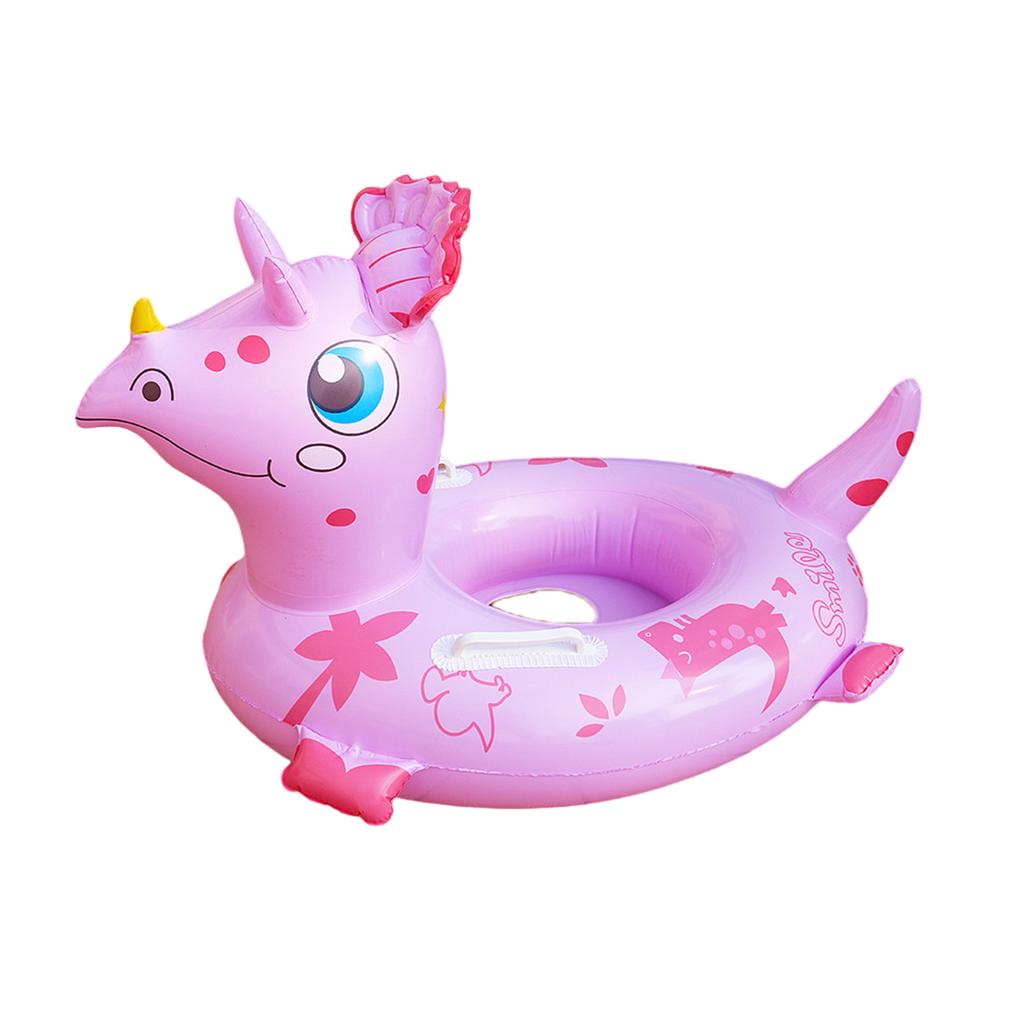 Duck Float Cute Swimming Ring Float Toy for Pool Party/Game Travel/Swim Foldable Help Swim Without Fear