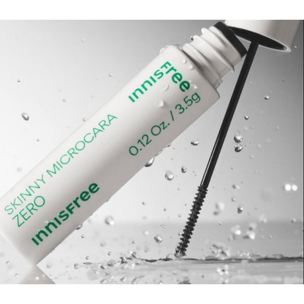 Innisfree Skinny Microcara Zero Mascara 3.5g Black, Korean