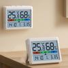 USB Rechargeable Indoor Temperature Humidity Monitors Meter Thermometers with Large Display for Homes or Office